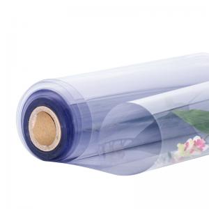 Plastikowa folia z recyklingu Sztywna folia ochronna z PCV o grubości 05 mm