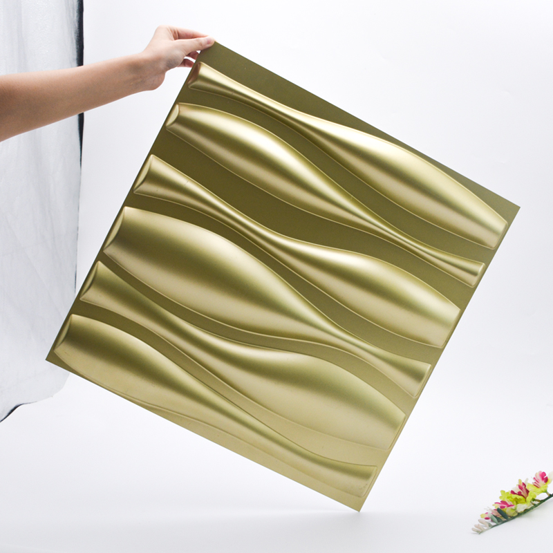 Dźwiękoszczelny plastik PCV Dekoracyjny panel ścienny Panele ścienne 3D o grubości 1 mm do dekoracji wnętrz