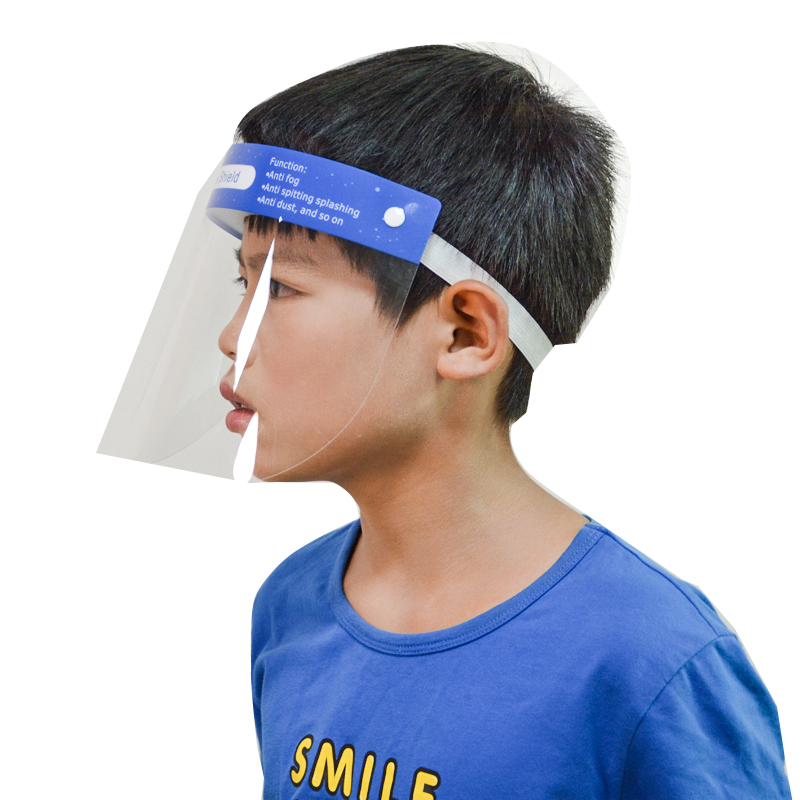 Przeciwmgielne przezroczyste środki ochrony osobistej Ochrona twarzy dla dzieci Osłona twarzy dla dzieci