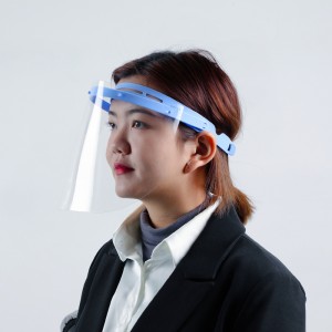Nowa moda Anti Fog Full Clear Kolorowe przyciemniane regulowane plastikowe osłony twarzy
