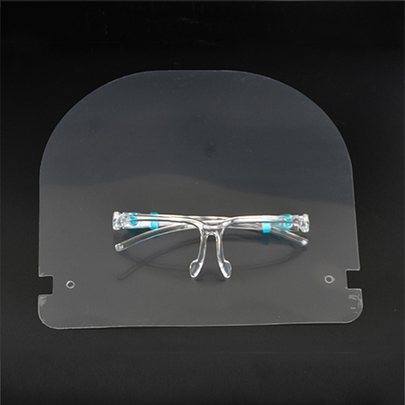 Anti Fog Wielokrotnego użytku Ochrona twarzy Osłona okularów Osłona twarzy Osłona twarzy Plastikowa osłona z okularami